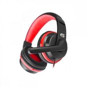 Headset Gamer P3 Spider Black Preto/Vermelho Fortrek G