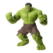 Boneco Articulado Grande Marvel - Hulk Premium Verde - 50cm - MIMO