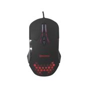 Mouse Gamer Hoopson Omron/Avago DPI com Led RGB Preto MSG-203