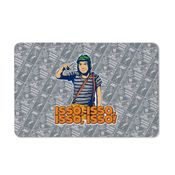 Tapete de Tecido Licenciado CHAVES - Isso, Isso, Isso - cinza