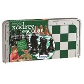 Jogo de Xadrez Escolar em Plástico 0782.1 - Xalingo