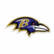 Placa Decorativa Licenciada - Baltimore Ravens