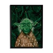 Quadro Decorativo Yoda By Carol Rempto - Beek