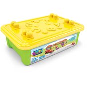 Caixa De Peças Para Montar Fazendinha 53 PÇS. Mk181 - Dismat