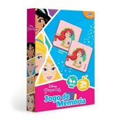 Jogo de Memória Disney Princesas 24 pares 8010 - Toyster