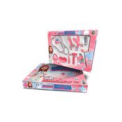 Kit Pequena Doutora Menina Rosa 10 Peças 813 - Pica pau