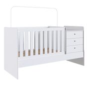 Berço Mini Cama Multifuncional Certificado Bb680 Branco