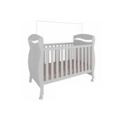 Berço / Mini Cama Infantil Júnior 3 Em 1 Branco - Peroba