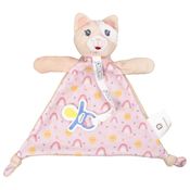 Naninha com Prendedor de Chupeta Bege / Gatinha - Pimpolho