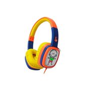 Fone De Ouvido Infantil Oex Kids Cartoon Hp302 - 85Db - Acompanha Cards E Giz De Cera