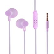 Fone De Ouvido Sweet Com Microfone - Oexteen Fn301 - Lilas