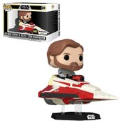 Funko Pop Star Wars 641 Obi-Wan in Delta 7 Jedi Starfighter