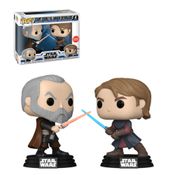 Funko Pop Star Wars Count Dooku vs Anakin 2-Pack Exclusive