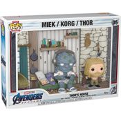 Funko Pop Marvel Avengers 05 Thor´s House Miek, Korg e Thor