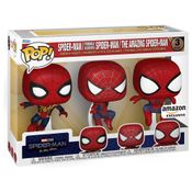 Funko Pop Marvel Spider-Man No Way Home 1157, 1158 e 1159