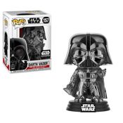 Funko Pop Star Wars 157 Darth Vader Black Chrome Exclusive