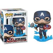 Funko Pop Marvel 573 Captain America w/ Broken Shield & Mjolnir