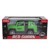 Carrinho De Controle Remoto Red Shark Verde Candide