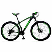 Bicicleta Aro 29 Ksw 24 Marchas Freios A Disco K7 Suspensão