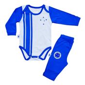 Conjunto Bebê Cruzeiro Body e Calça Oficial