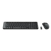 Kit Teclado e Mouse sem fio Logitech MK220 USB Pilhas Inclusas e Layout ABNT2 920-004431