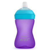 COPO BICO MACIO AZUL E ROXO - 300ML - 9M - PHILIPS AVENT