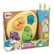 Brinquedo Infantil Puzzle Dino e Amigos Elka - 1238