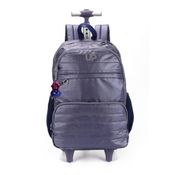 Kit Mochila Juvenil Estojo e Lancheira Azul Luxcel - Up4You