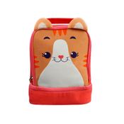 Lancheira Infantil Térmica 02 Alças Gatinho com Bolso