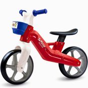 Bicicleta Infantil de Equilibrio Sem Pedal Aro 12 Balance Bike Masculina Twister Vermelha Maral