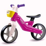 Bicicleta Infantil de Equilibrio Sem Pedal Aro 12 Balance Bike Menina Twister Rosa Maral