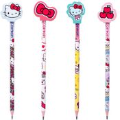 LAPIS COM BORRACHA NA PONTA HELLO KITTY UNITARIO - LEO &amp; LEO