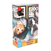 Quebra Cabeça Melhores Amigos 200pçs 03927 - Grow