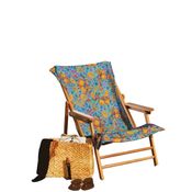 Toalha de Banho Praia Cadeira 70x140cm Mandarina Lepper