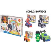 Pista de Carrinho com 8 Trilhos Baby Heróis - Mercotoys