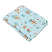 Cobertor Bebê Estampa Bosque 90Cm x 70Cm Papi
