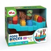 Fofo Blocos Barco Pirata 1045 - Elka