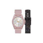 Relógio Mormaii Feminino Ref: Mo2035lv/t8k Rosa Troca Pulseira