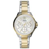 Relógio Fossil Feminino Ref:Es4781/1bn Multifunção bicolor