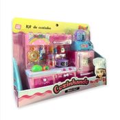 Miniatura de Brincar Mestre Cuca - Kit Cozinha Rosa - Zoop Toys