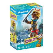 Boneco Playmobil Figura Scooby Doo Samurai Cartoon Network