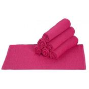 Kit 10 Toalha de Manicure e Pedicure 28x45cm Salão Beleza P/unha Rosa