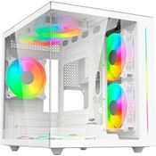 Gabinete Gamer C3tech Aquarius Mt-g810 Sem Fans Branco