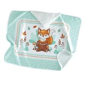 Toalha Banho Velour Com Capuz 90x70cm Raposa Baby Dohler