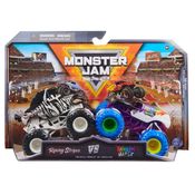 Monster Jam Racing Stripes vs Rainbow Blast 1:64 Sunny 2020U