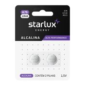 Bateria Alcalina - Starlux -  A76 - Energy