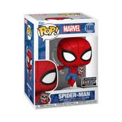 Boneco - Funko Pop – Disney - Marvel - Homem-Aranha e Cachorro Sanduiche - Candide