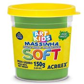 Massa de Modelar Soft Acrilex Verde 150g