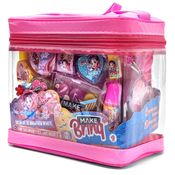 Kit Beleza Infantil - Bolsa Kit de Maquiagem Make Brinq Mk03 Grande - Polibrinq