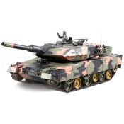 Tanque de Guerra Alemão Leopard IIA5 em Escala 1:24 com Controle Remoto de 2.4 Ghz, Poco Div